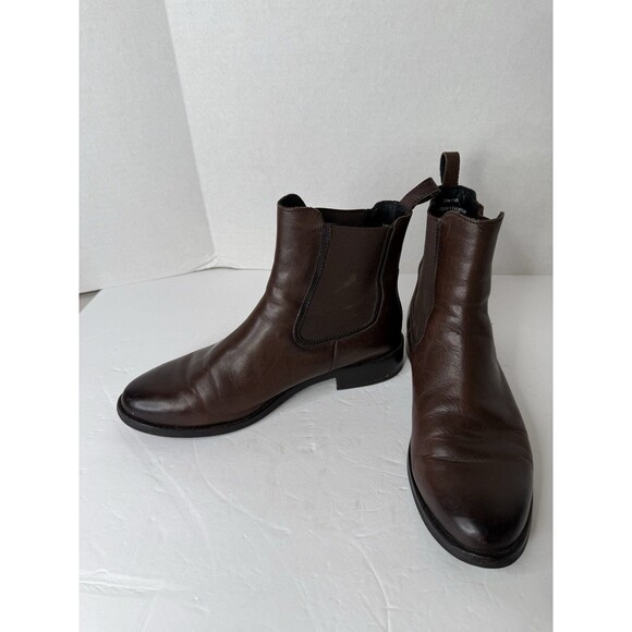 Thursday Boot Co. Duchess Boots in Brown Size 9  Leather Shoes - Picture 6 of 10